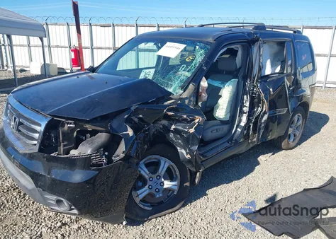 2013 Honda Pilot Ex-L z USA, uszkodzony, nr VIN 5FNYF4H58DB066019